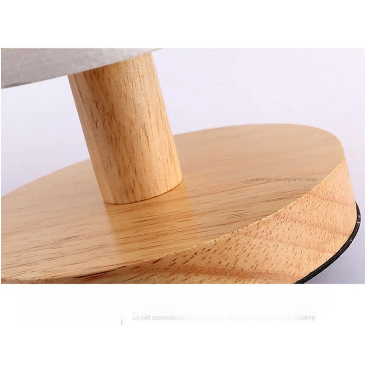 Lampe de chevet en bois inspiration scandinave
