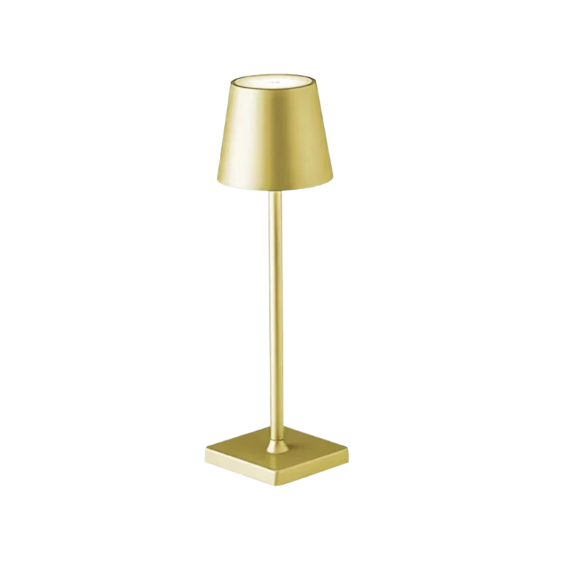 Lampe de chevet sans fil & rechargeable en métal