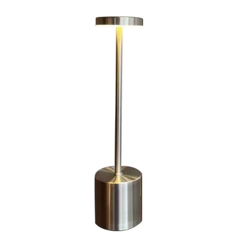 Lampe de chevet tactile rétro en métal