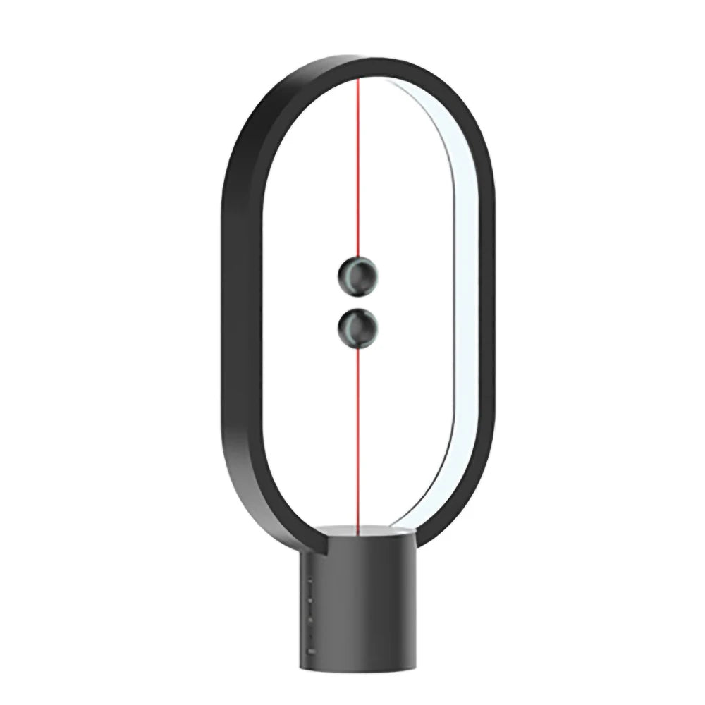 Lampe de chevet design tactile suspension magnétique avec port USB