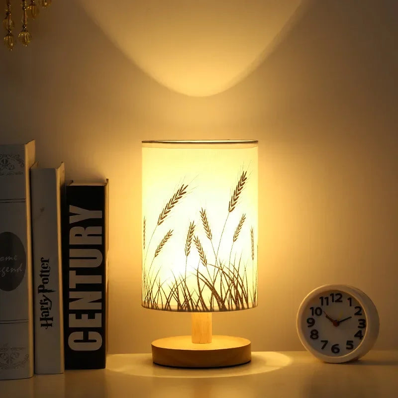 Lampe de chevet en bois inspiration scandinave