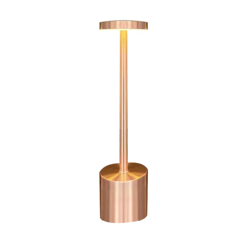 Lampe de chevet tactile rétro en métal