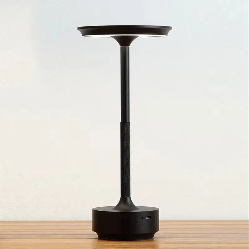 Lampe de chevet design rétro en métal