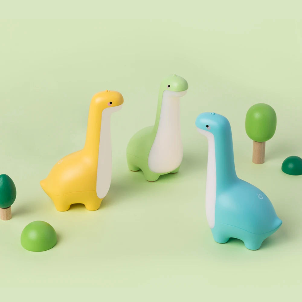 Lampe de chevet enfant tactile rechargeable en forme de dinosaure