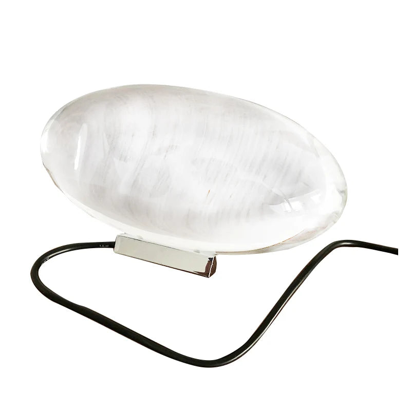 Lampe de chevet design sans fil effet projecteur