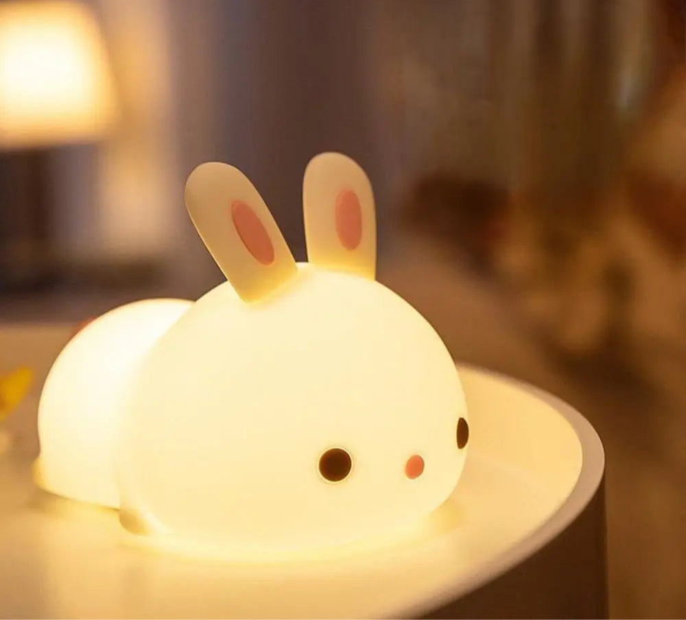 Lampe de chevet enfant tactile sans fil en forme d'animaux