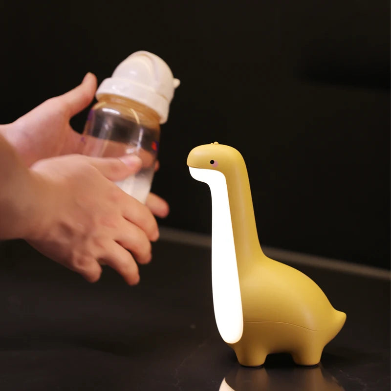 Lampe de chevet enfant tactile rechargeable en forme de dinosaure