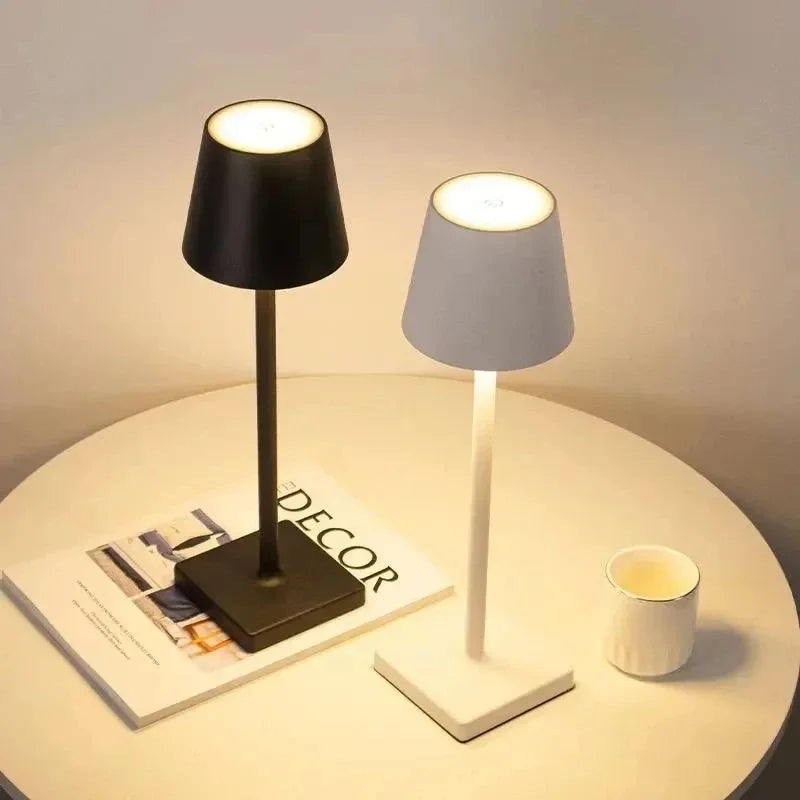 Lampe de chevet tactile portable rechargeable
