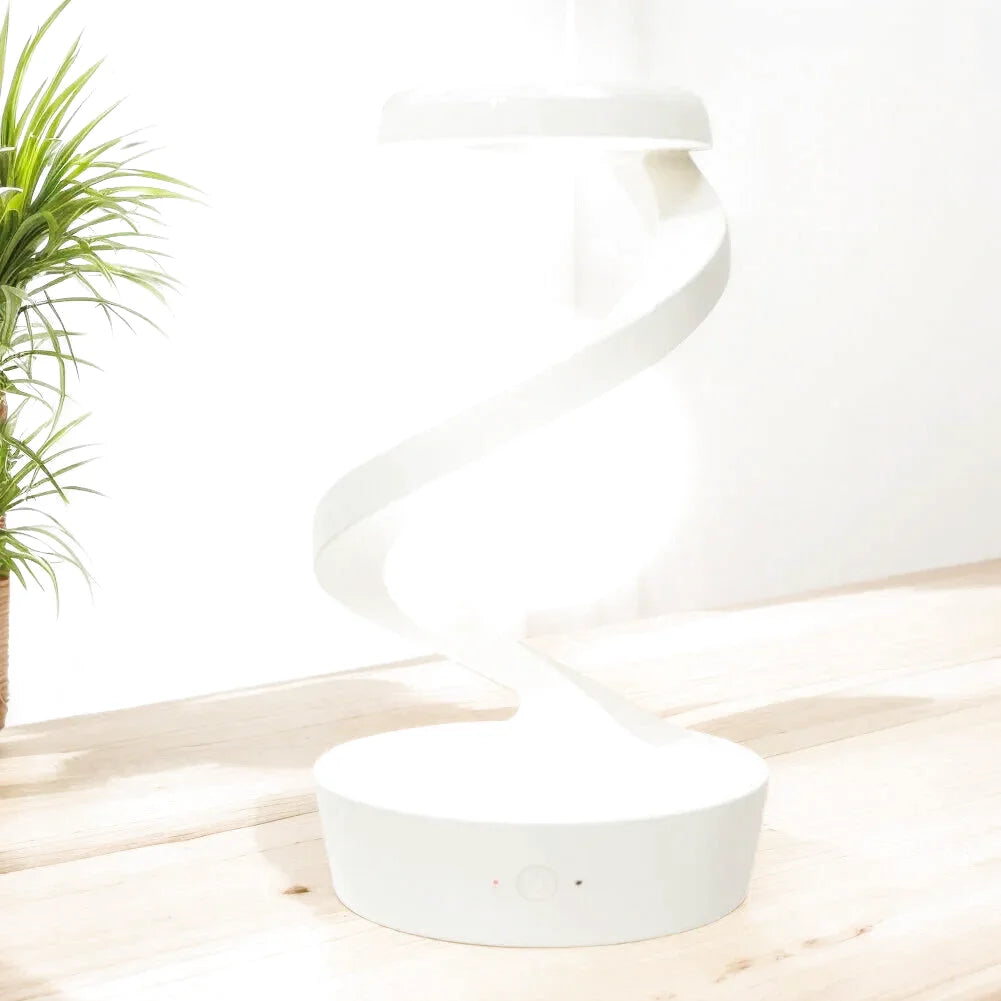 Lampe de chevet design boule flottante 3D chargeur induction