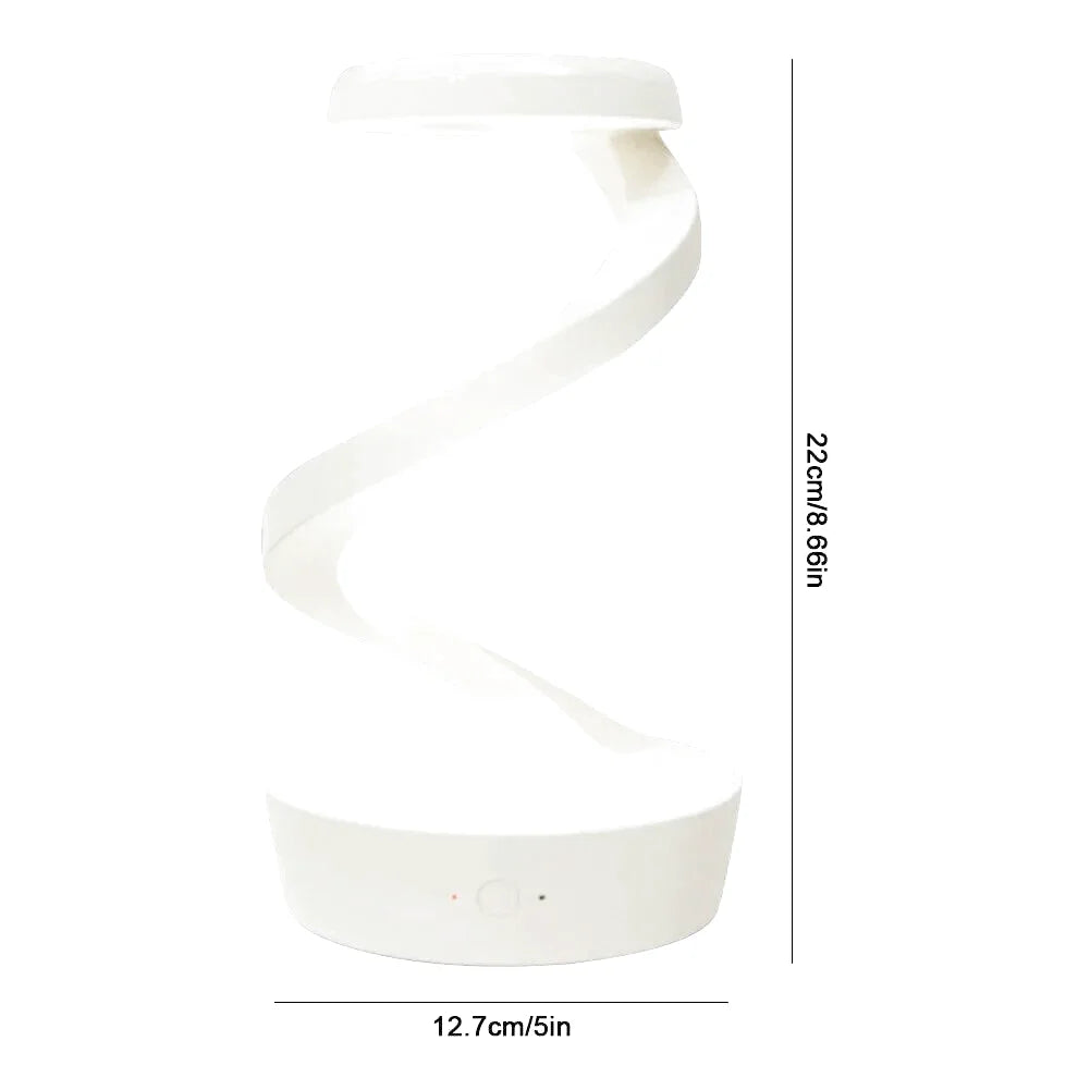 Lampe de chevet design boule flottante 3D chargeur induction