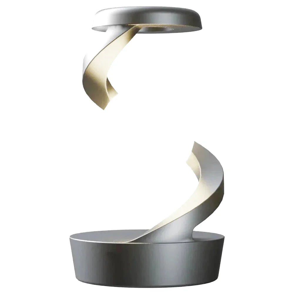 Lampe de chevet design boule flottante 3D chargeur induction