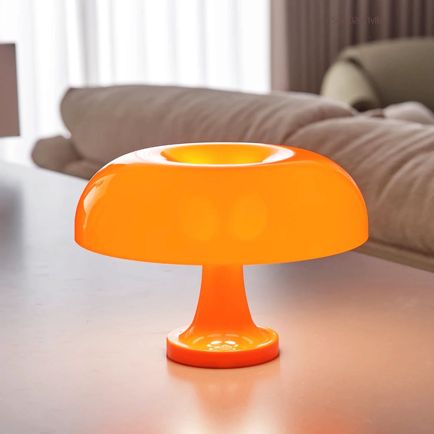Lampe de chevet design en forme de champignon