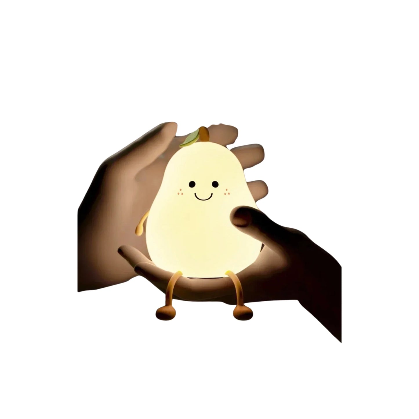 Lampe de chevet enfant en forme de poire tactile & sans fil
