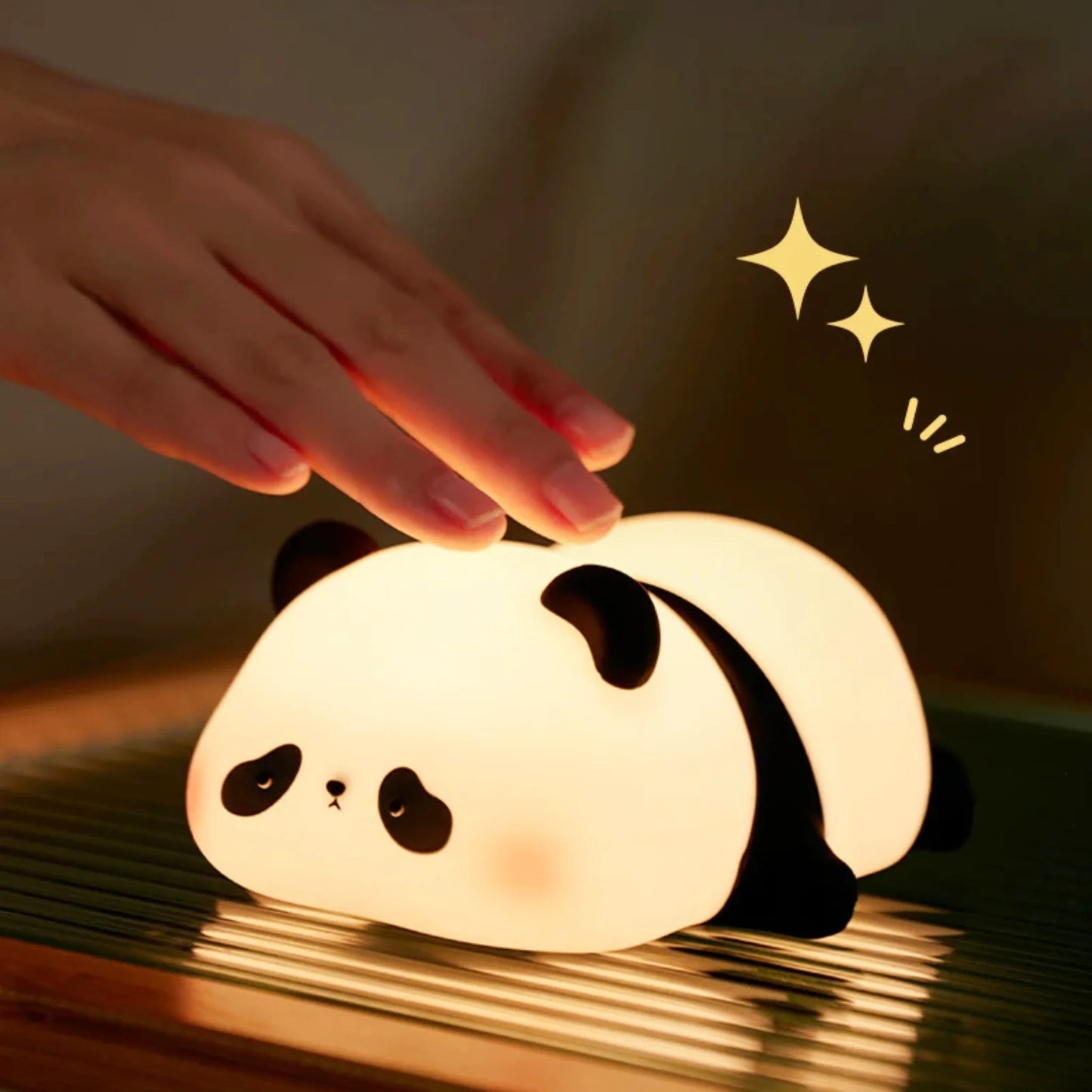 Lampe de chevet enfant tactile sans fil en forme d'animaux