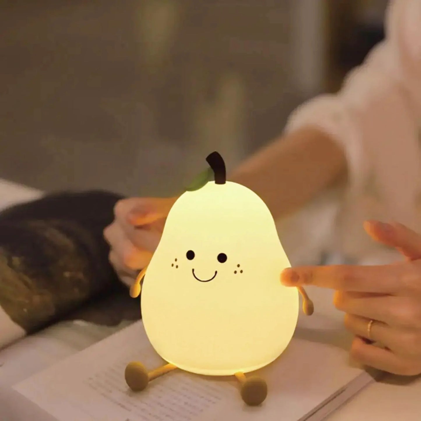 Lampe de chevet enfant tactile sans fil en forme d'animaux