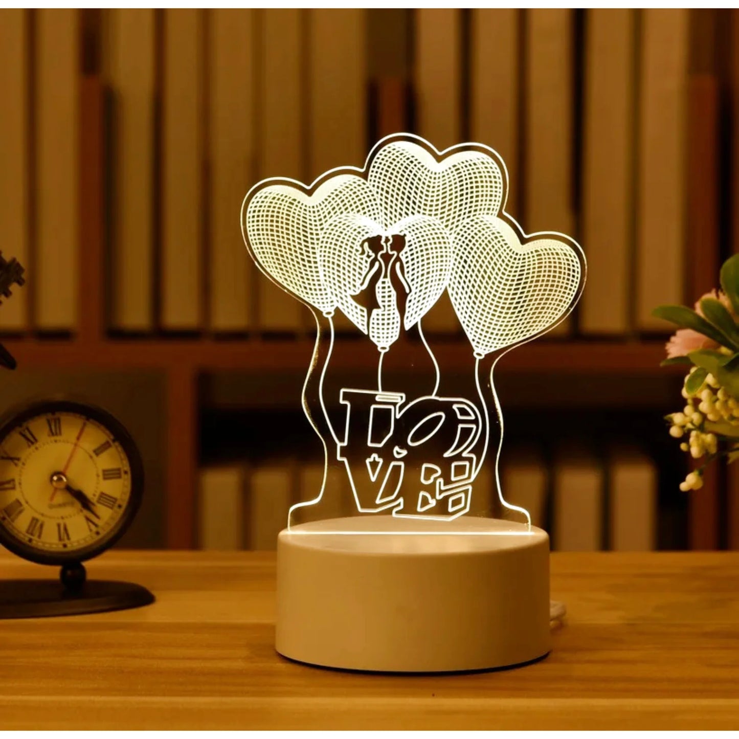 Lampe de chevet pour enfant 3D.