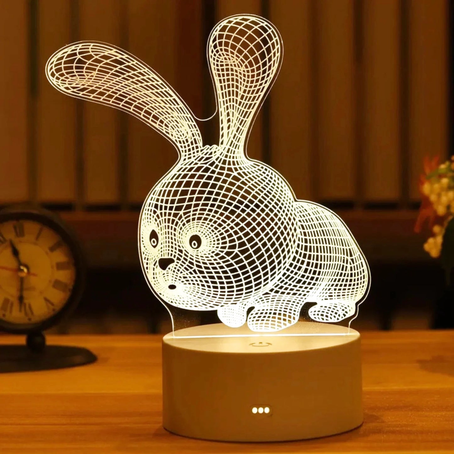 Lampe de chevet pour enfant 3D.