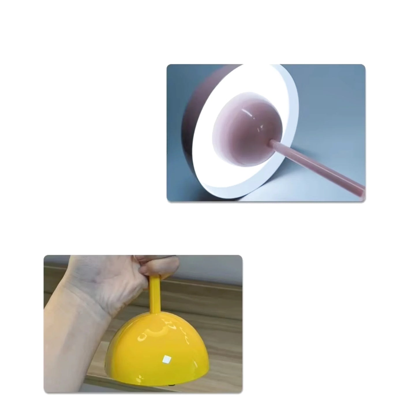 Lampe de chevet tactile champignon vintage