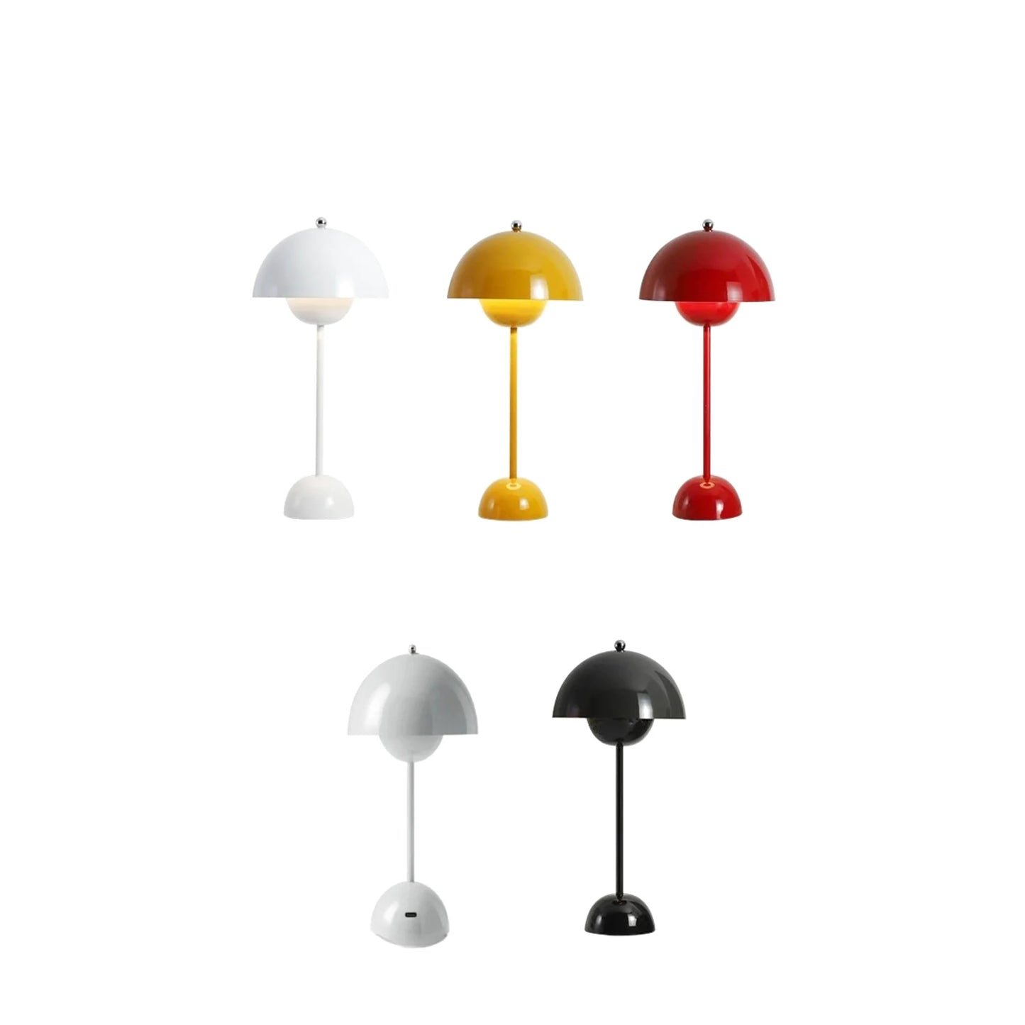 Lampe de chevet tactile champignon vintage