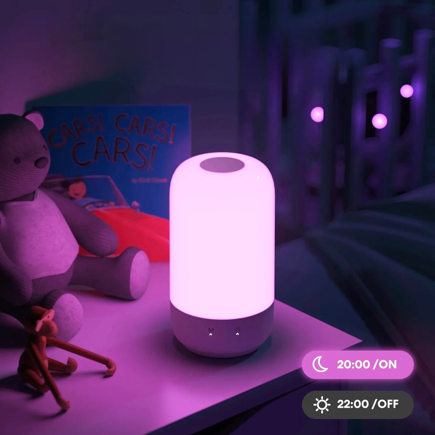 Lampe de chevet tactile portable sans fil & rechargeable