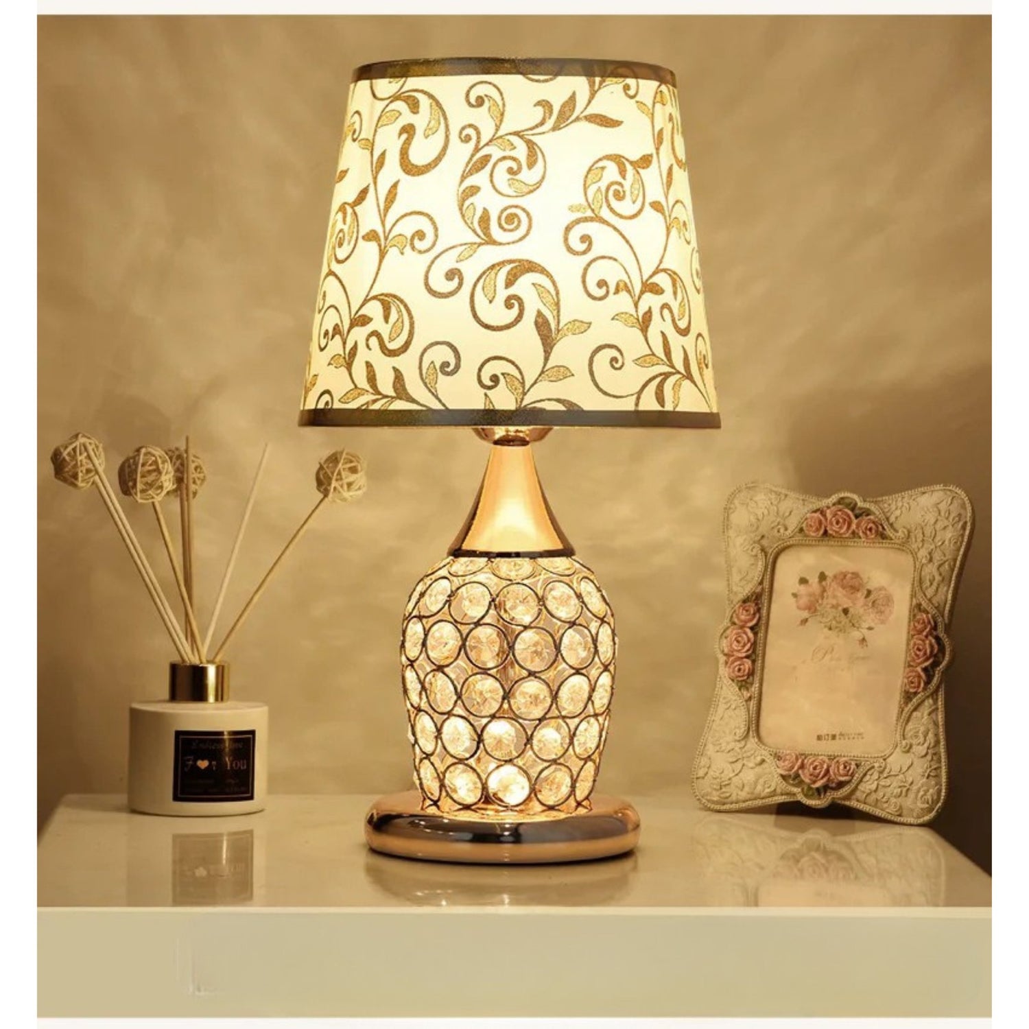 Lampes de chevet cristal