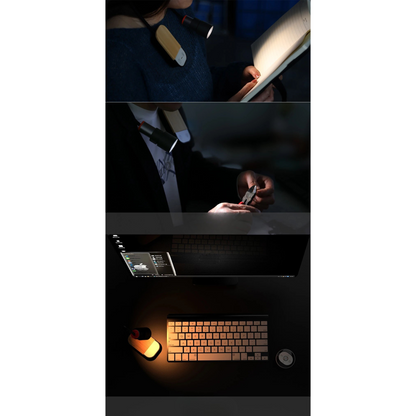Lampe de chevet murale sans fil à pile fine et orientable
