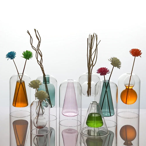 Kit complet — 3 huiles + 3 vases diffuseurs