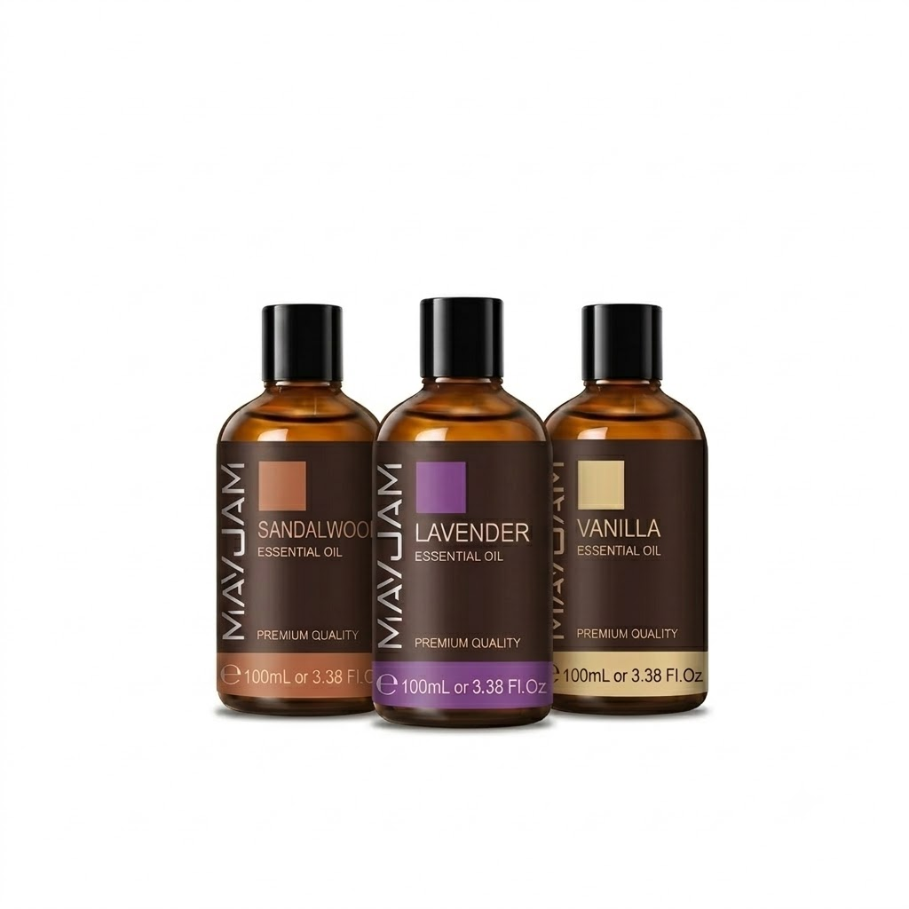 Trio d'Huiles Parfumées, 2 achetées 1 offerte