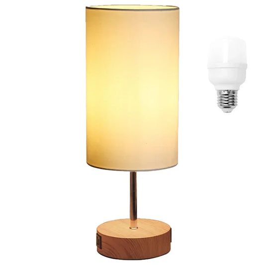 Lampe de chevet tactile et rechargeable style scandinave