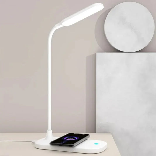 Lampe de chevet tactile avec chargeur induction