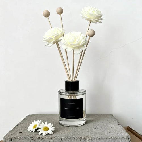 Les tiges de rotin de 22 cm du bouquet diffusant, vue détaillée