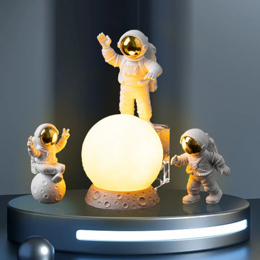 Lampe de chevet enfant sans fil lune astronomie