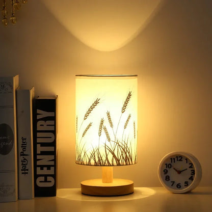 Lampe de chevet en bois inspiration scandinave