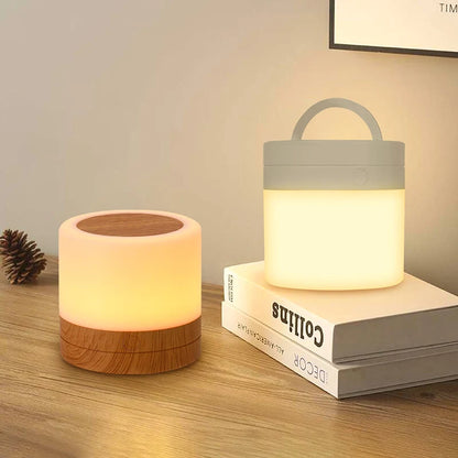 Lampe de chevet tactile portable sans fil rechargeable
