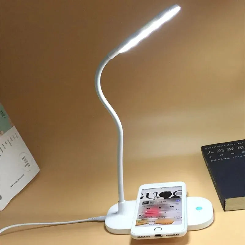 Lampe de chevet tactile avec chargeur induction