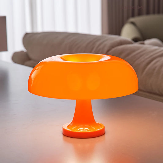 Lampe de chevet design en forme de champignon