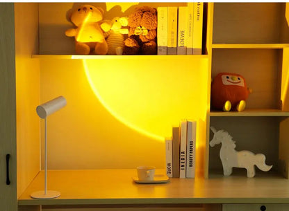 Petite lampe de chevet tactile sans fil rechargeable à tête rotative