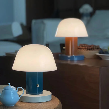 Lampe de chevet tactile champignon vintage