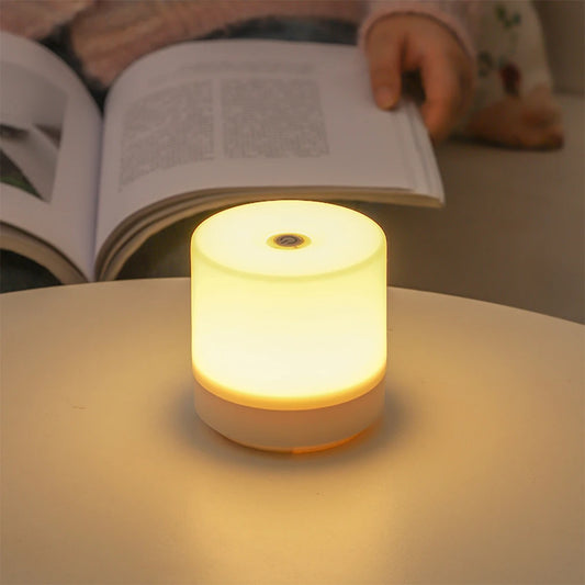 Lampe de chevet tactile portable & rechargeable