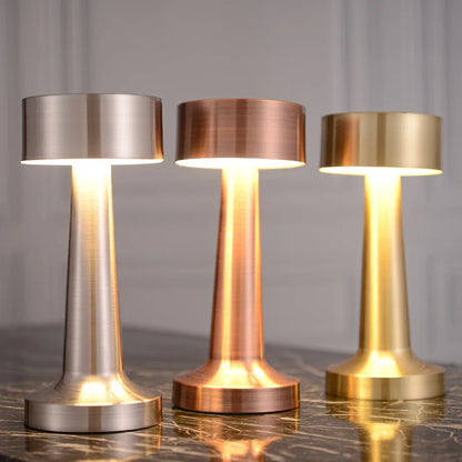 Lampe de chevet tactile rétro & portable