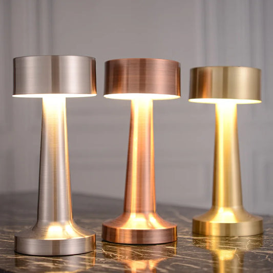 Lampe de chevet tactile rétro & portable