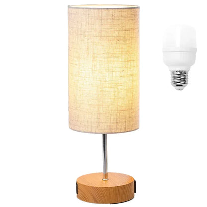 Lampe de chevet tactile et rechargeable style scandinave