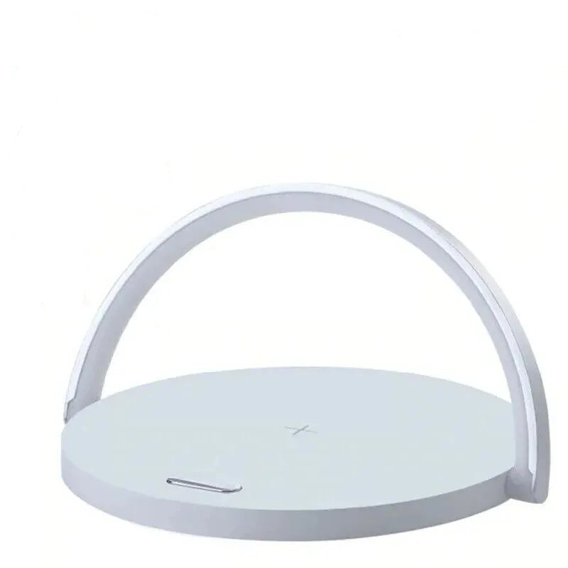 Lampe de chevet tactile avec chargeur induction intégré