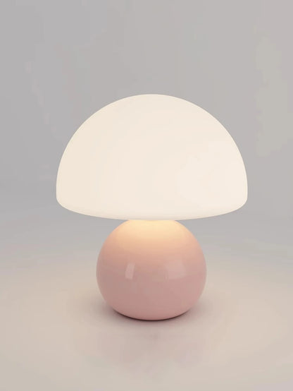 Petite lampe de chevet champignon tactile sans fil