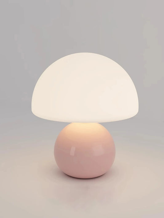 Petite lampe de chevet champignon tactile sans fil