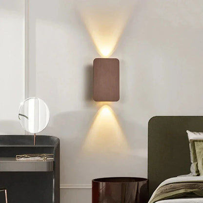 Lampe de chevet murale design en métal à pile