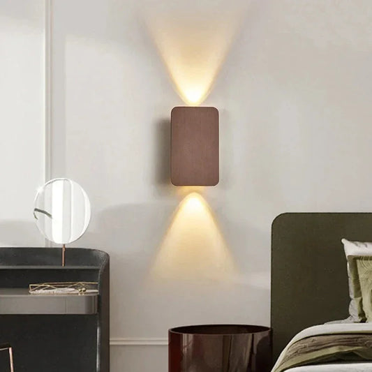 Lampe de chevet murale design en métal à pile