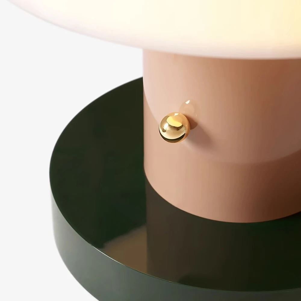 Lampe de chevet tactile champignon vintage