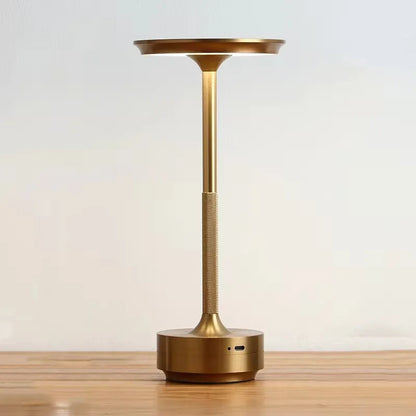 Lampe de chevet design rétro en métal