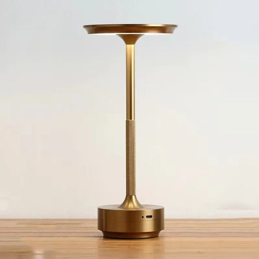 Lampe de chevet design rétro en métal